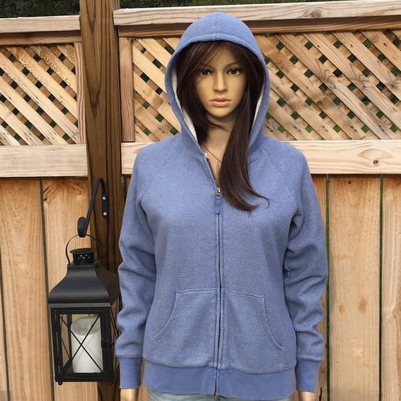 LL BEAN KNIT HOODED JACKET - Picture 4 of 5